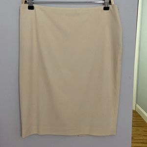 Ralph Lauren Cream Pencil Skirt Size 6